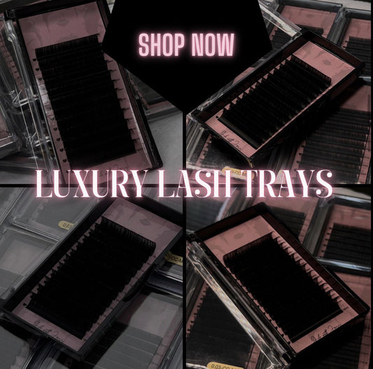 Luxury lash mixed trays